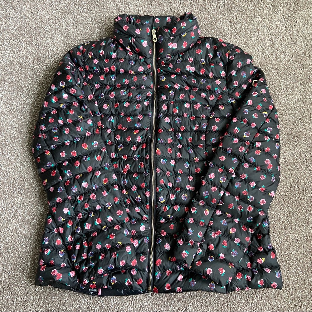 Kate Spade Floral Puffer Jacket